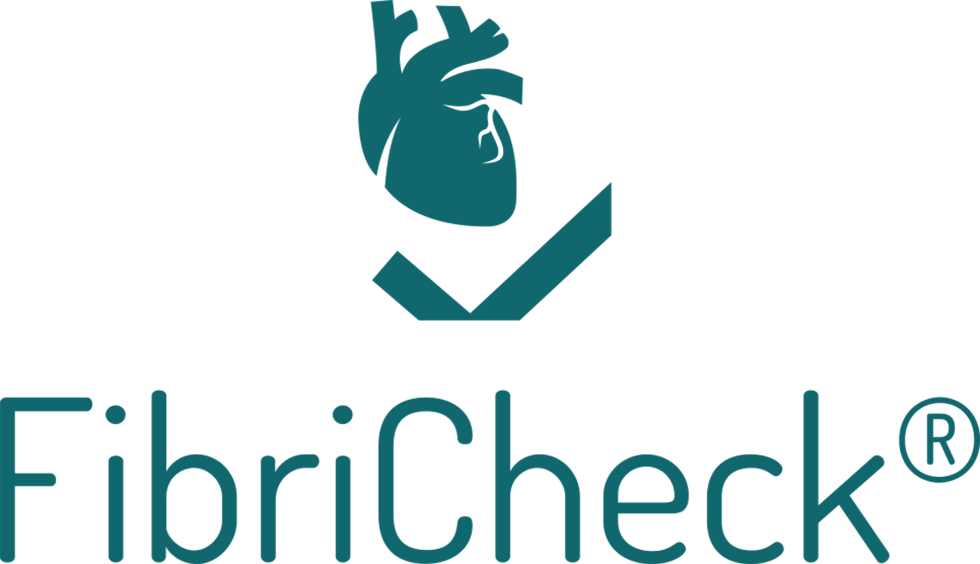 Logo with brand name dark cyan